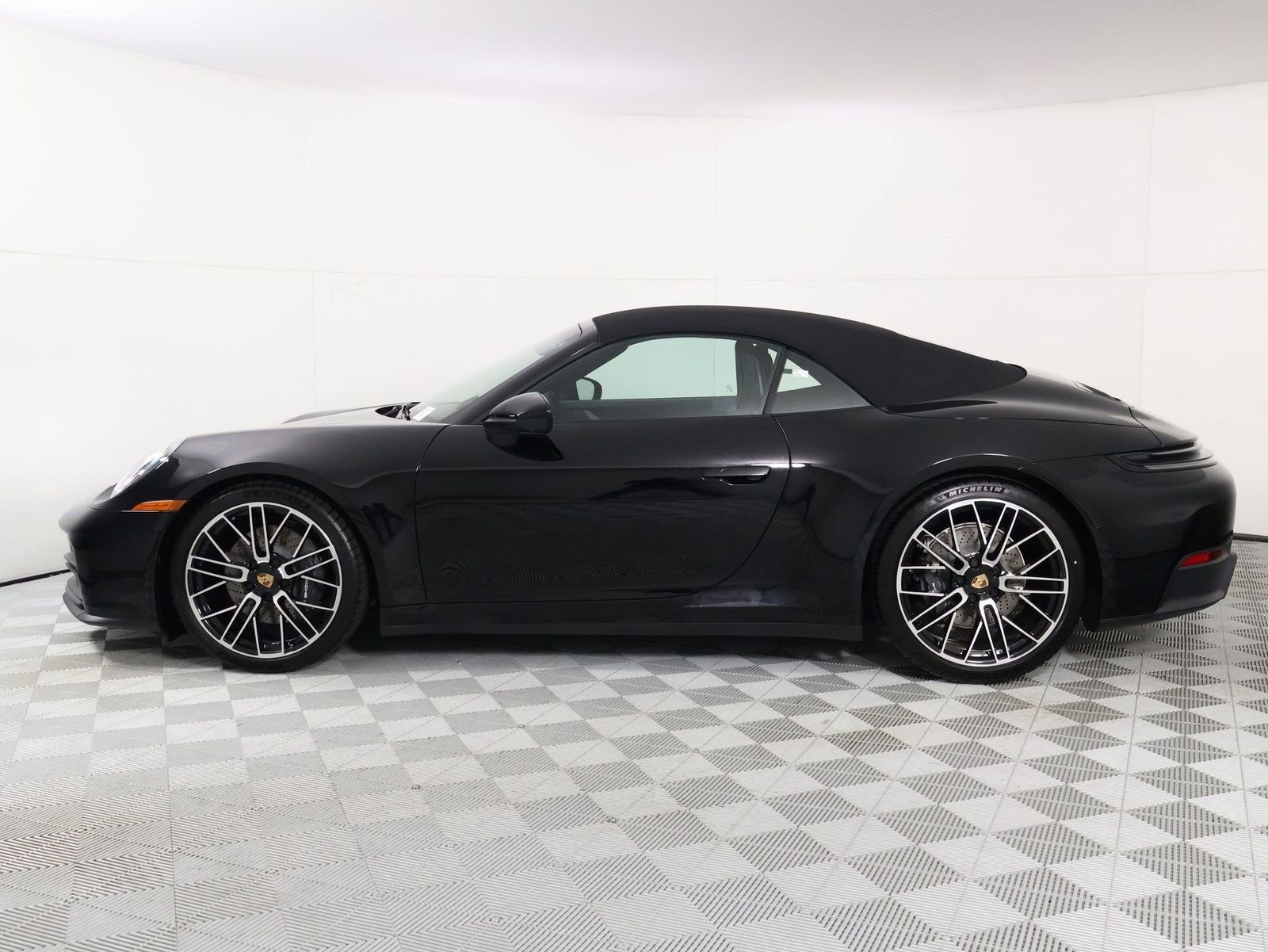 New 2026 Black Porsche Carrera Cabriolet image 2