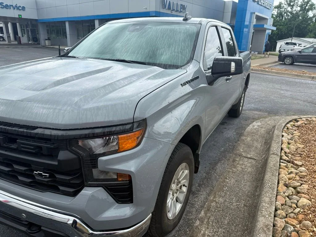 Used 2024 Slate Gray Metallic Chevrolet WT image 2