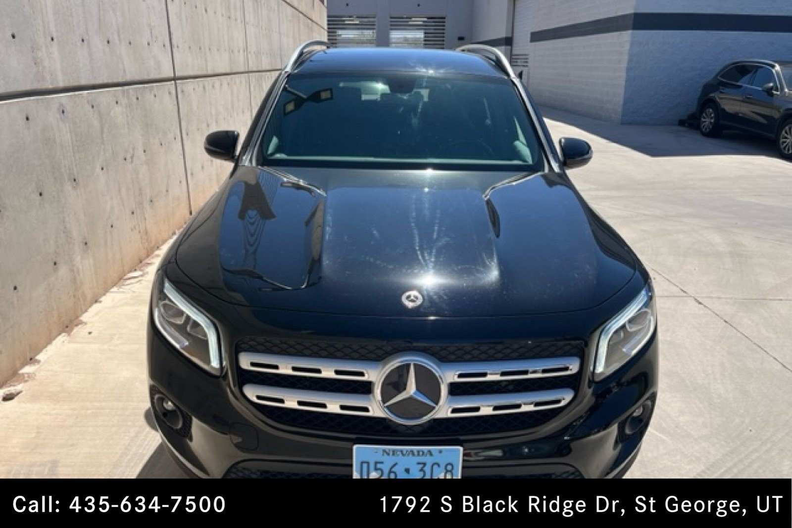 Certified Used 2021 NIGHT BLACK Mercedes-Benz GLB 250 image 2