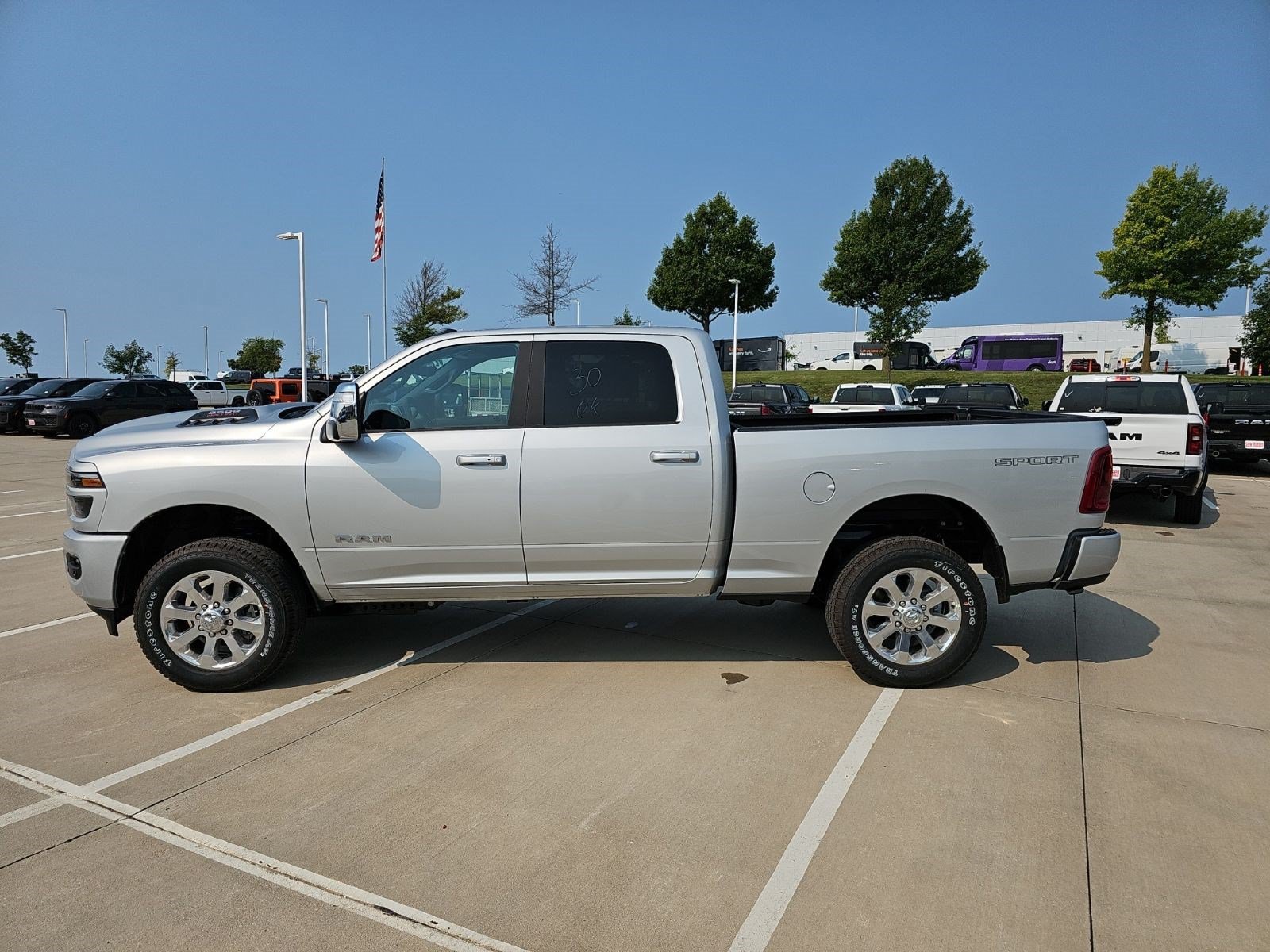 New 2026 Silver Zynith Ram Laramie image 2