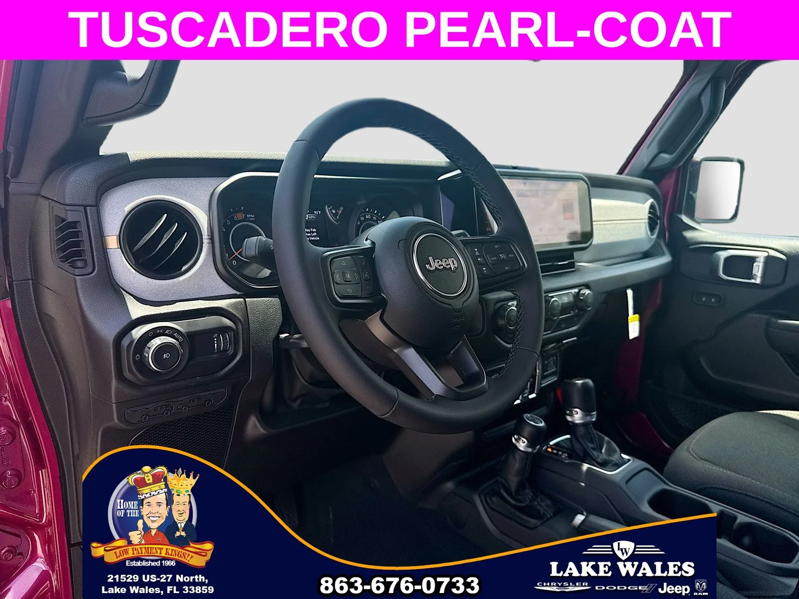 New 2026 Tuscadero Pearl-Coat Exterior Paint Jeep Sport S image 8