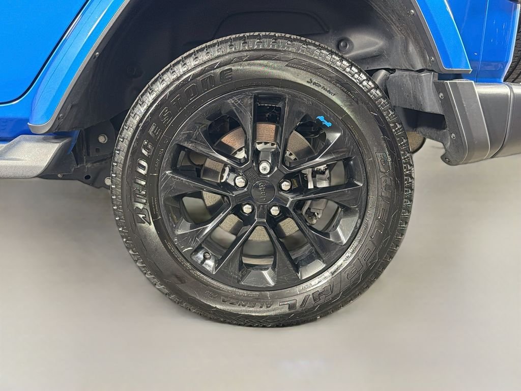 Used 2022 Blue Jeep Unlimited Sahara 4xe image 29