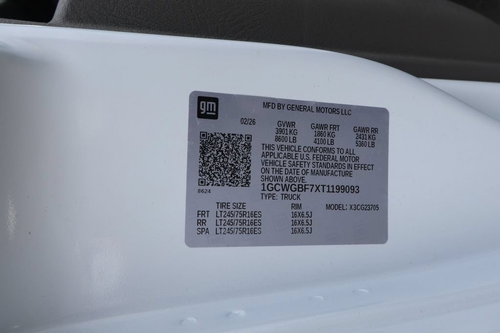 2026 Chevrolet Express Cargo Work Van - Photo 47