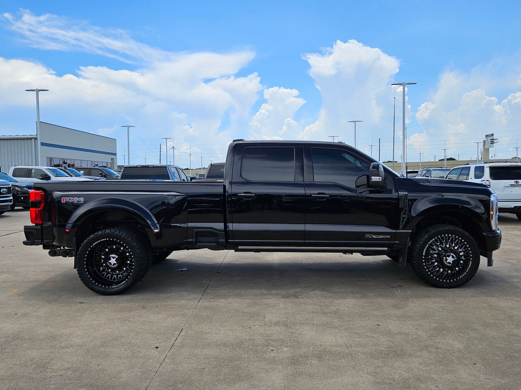 Used 2025 Agate Black Metallic Ford Platinum image 2