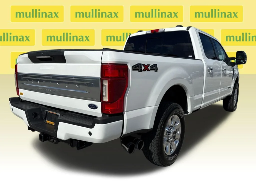 Used 2021 White Ford Platinum image 4