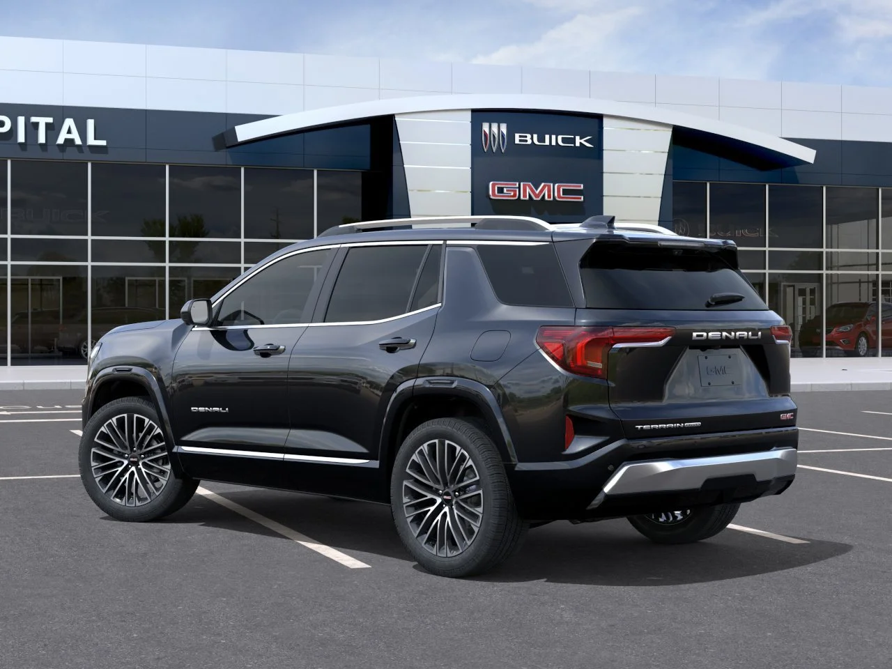 New 2026 EBONY TWILIGHT METALLIC GMC AWD Denali image 4