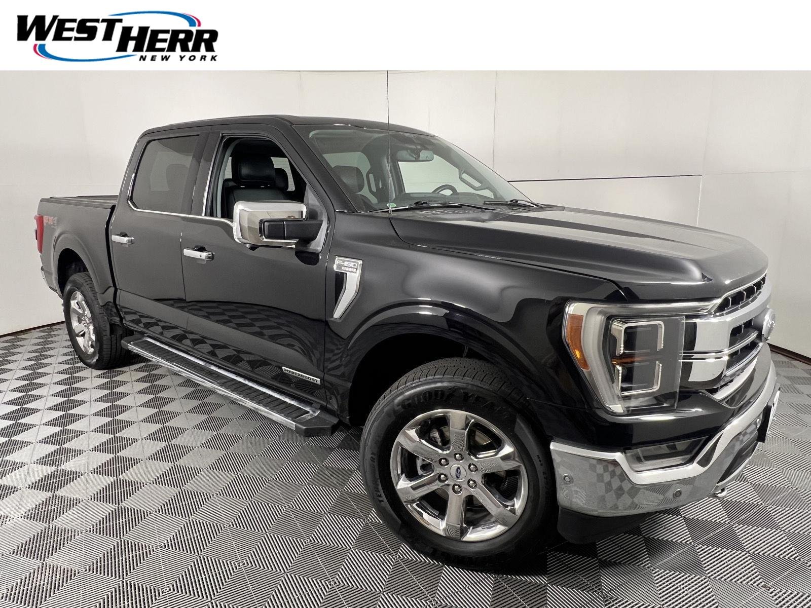 Used 2021 Agate Black Ford LARIAT image 1