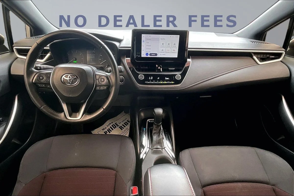 Used 2024 Silver Toyota Hybrid SE image 7