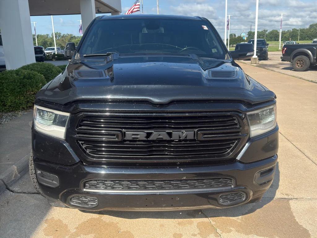 Used 2019 Diamond Black Crystal Pearl Ram Sport image 8