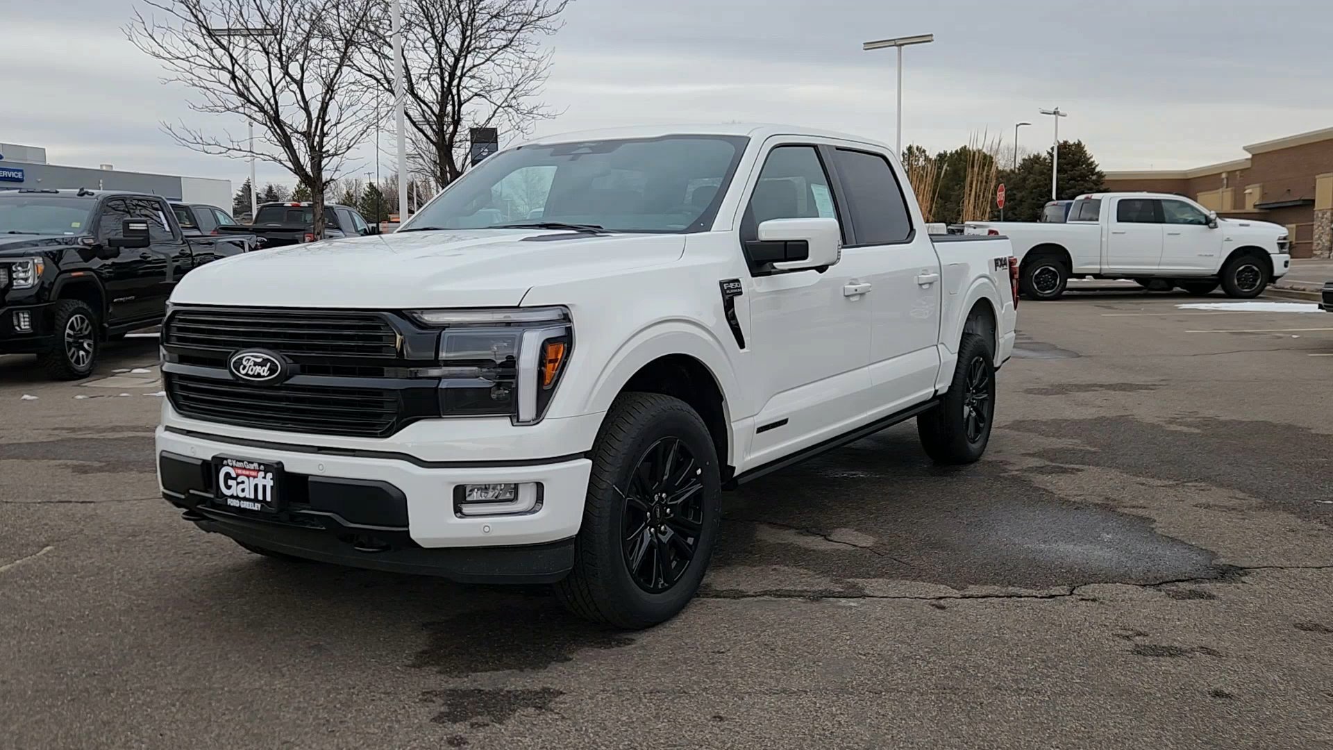 New 2025 Star White Metallic Tri-Coat Ford Platinum image 2