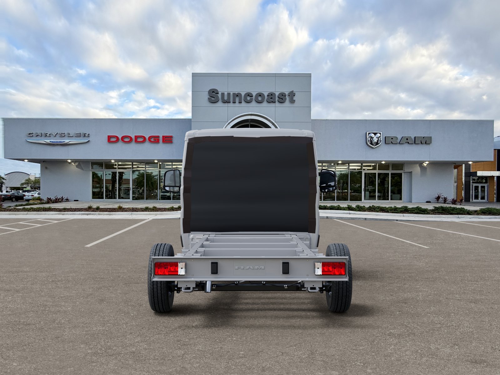 New 2026 Bright White Clearcoat RAM Low Roof image 7