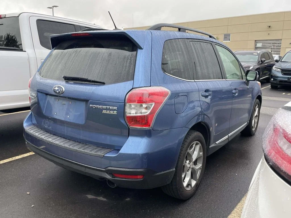 Used 2015 Quartz Blue Pearl Subaru 2.5i Touring image 4