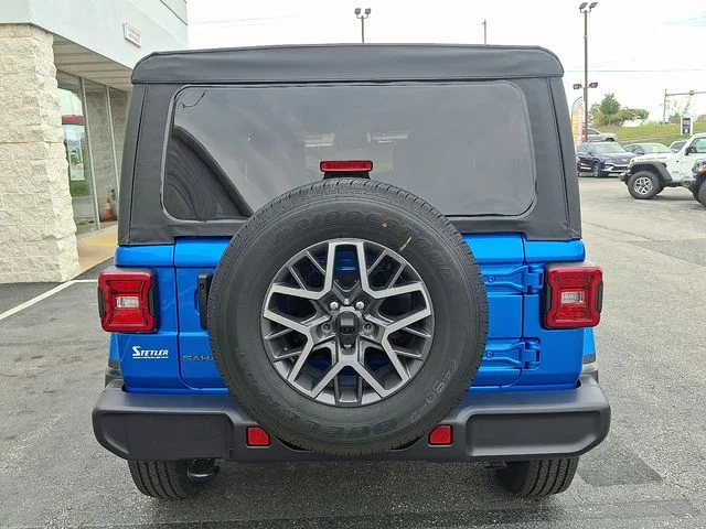 New 2025 Blue Jeep Sahara image 6