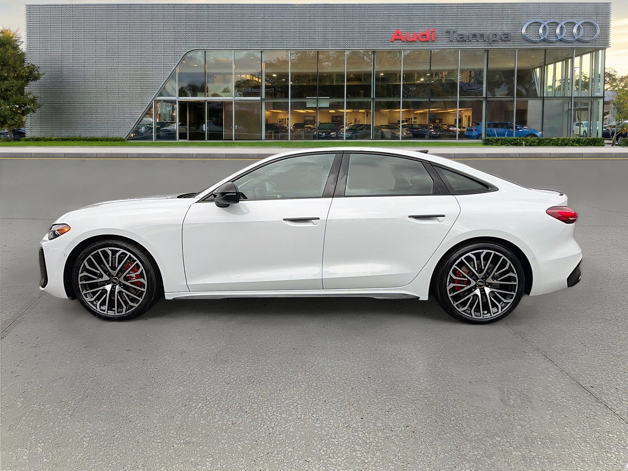 New 2026 Glacier White Metallic Audi Premium Plus image 6