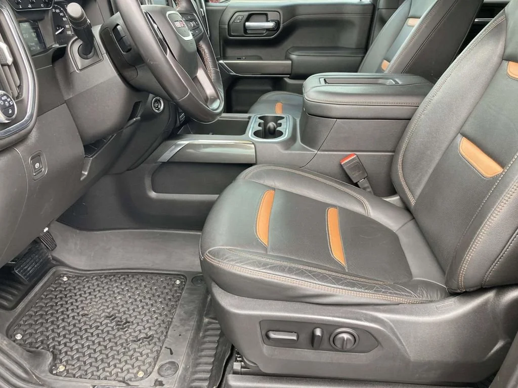 Used 2021 Satin Steel Metallic GMC AT4 image 16