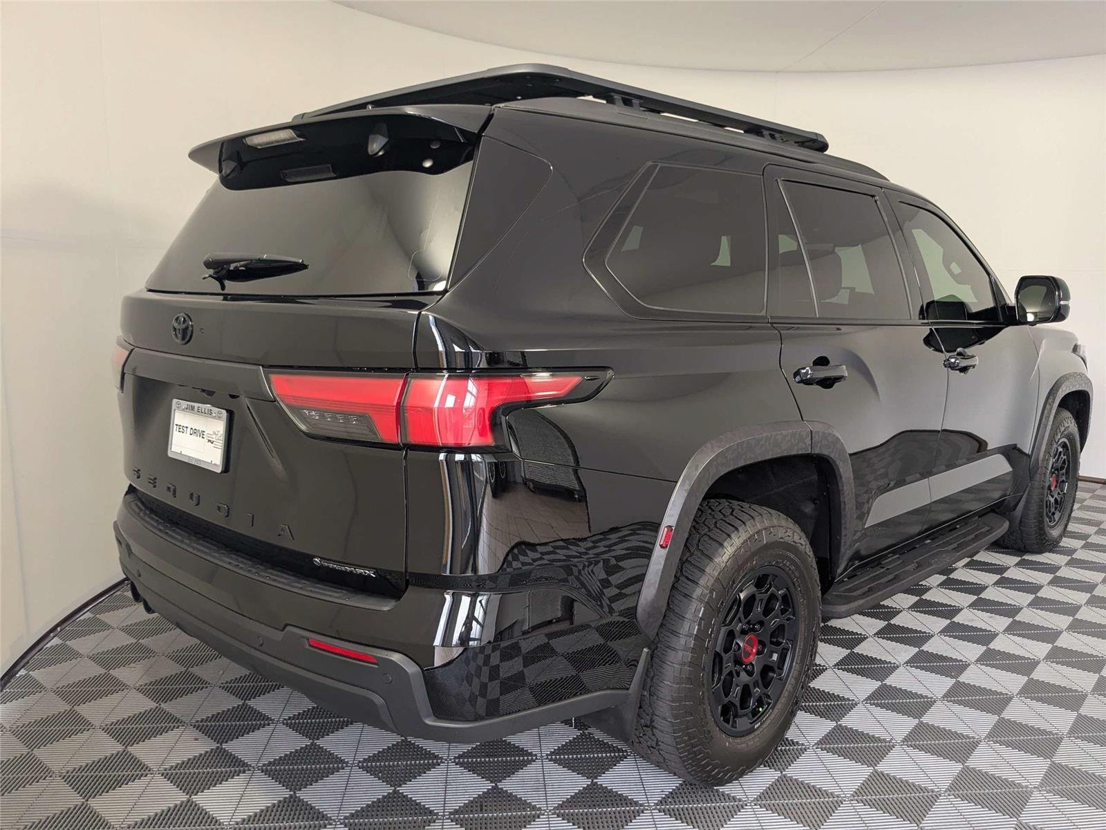 Certified Used 2025 Midnight Black Metallic Toyota TRD Pro image 6