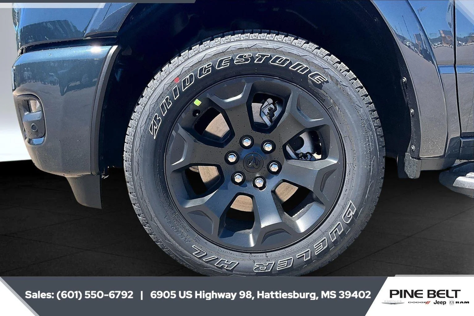 New 2026 Forged Blue Metallic Exterior Paint RAM Big Horn image 11