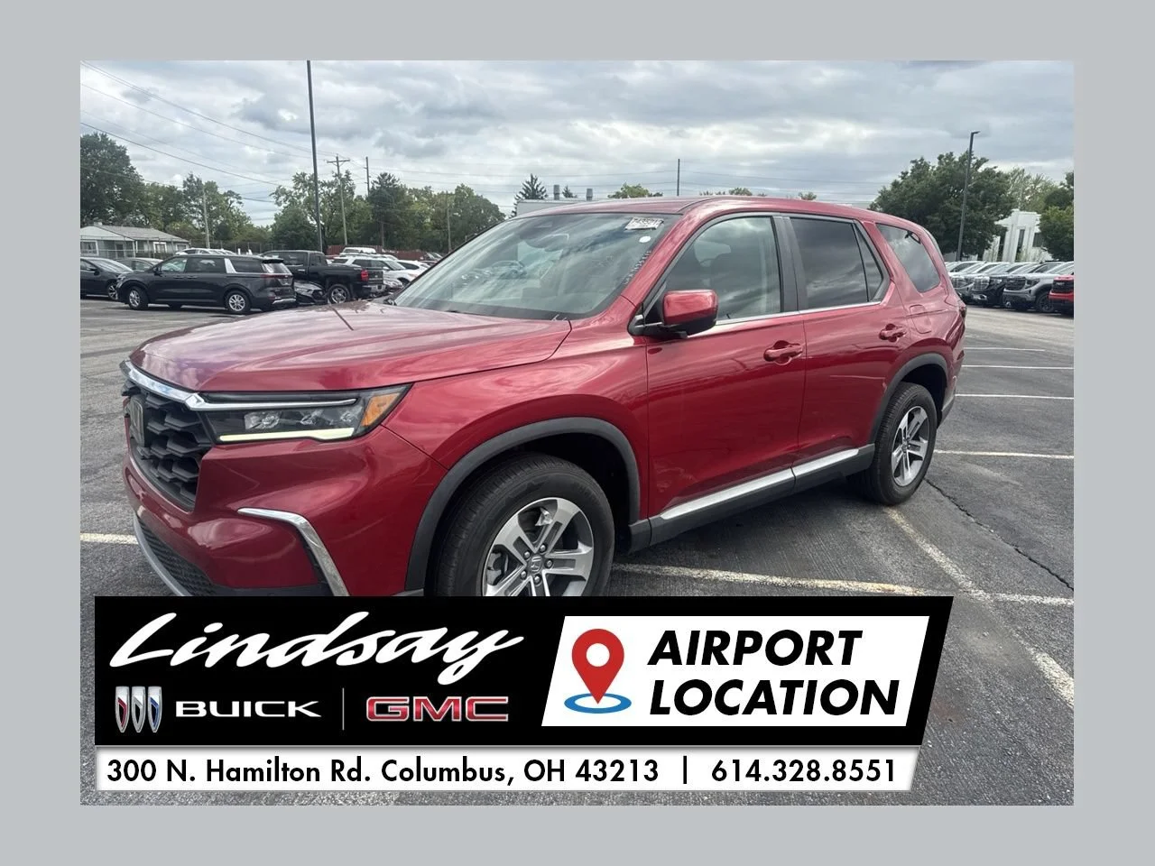 Used 2024 Red Honda EX-L image 1
