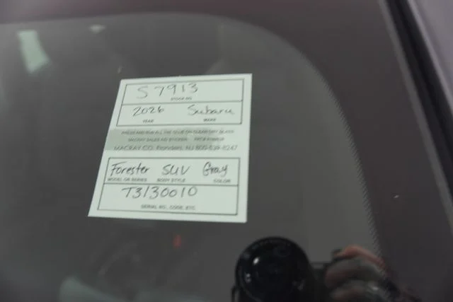 New 2026 MAGNETITE GRAY METALLIC Subaru Premium image 30