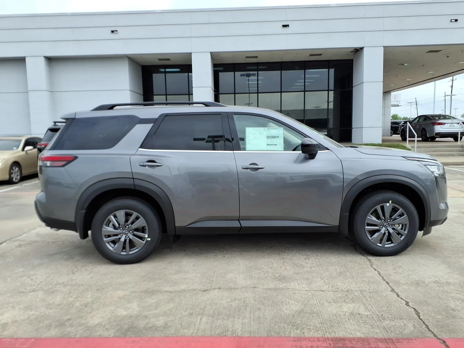 2026 Nissan Pathfinder SV Gray at Robbins Nissan