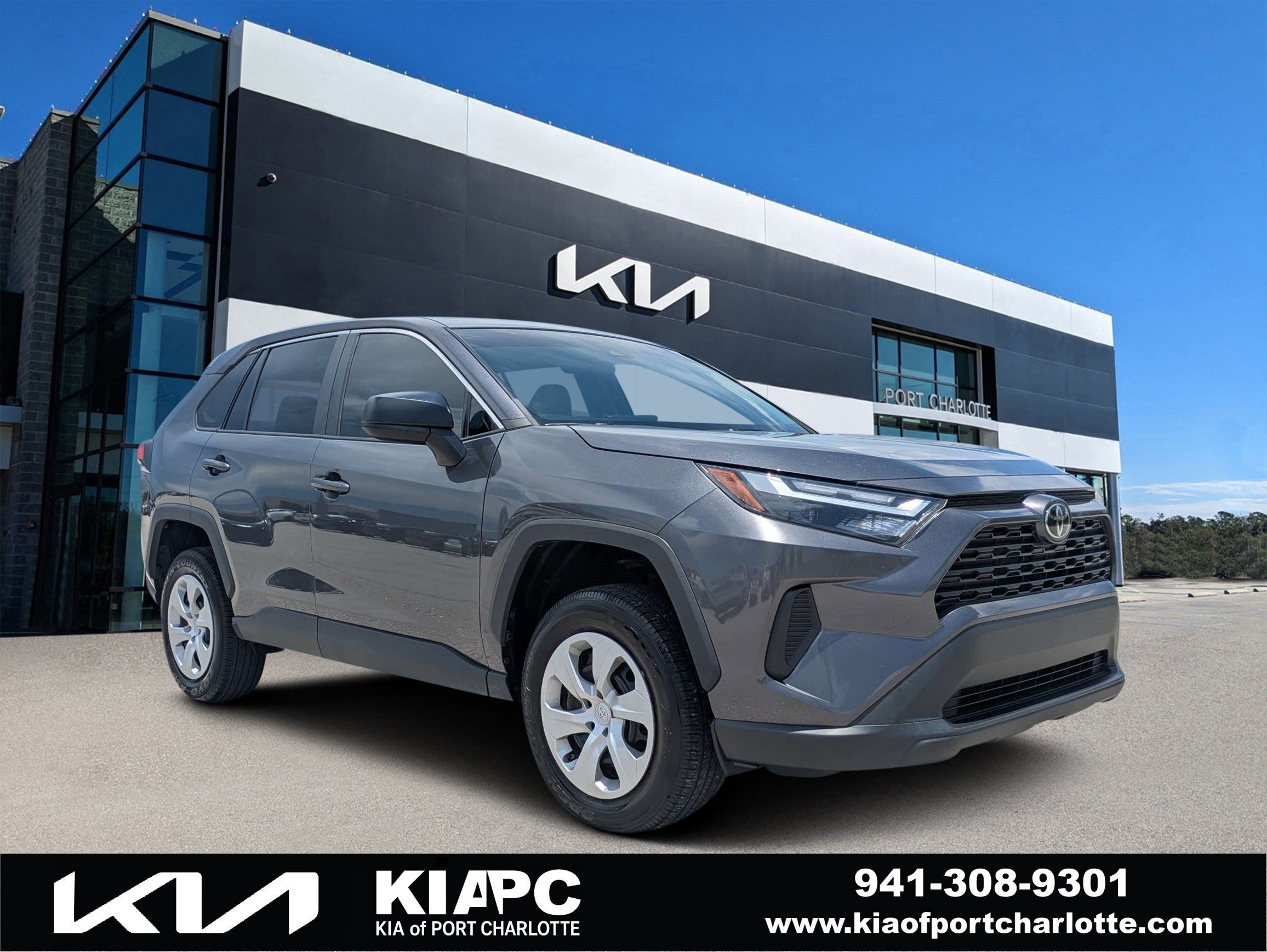 Used 2024 Magnetic Gray Metallic Toyota LE image 1