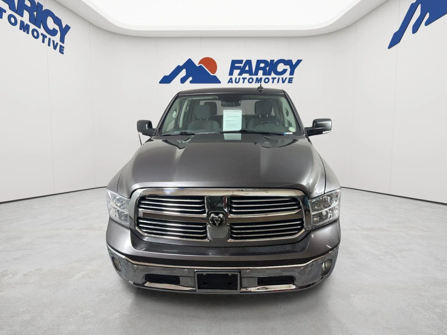 Used 2017 Granite Crystal Metallic Clearcoat Ram Big Horn image 2