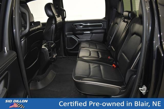 Used 2023 Diamond Black Crystal Pearlcoat Ram Laramie image 8
