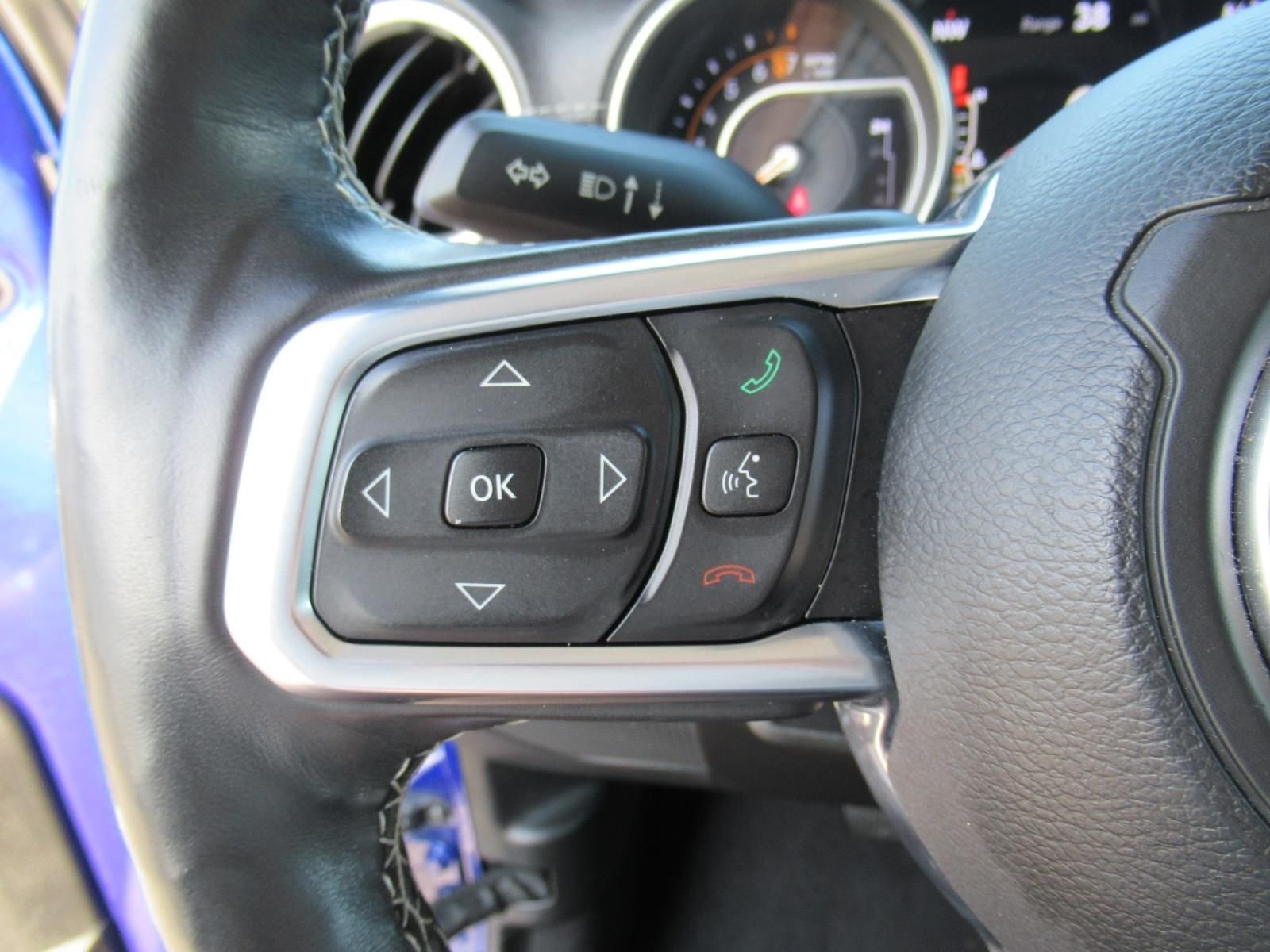 Used 2018 Blue Jeep Unlimited Sahara image 24