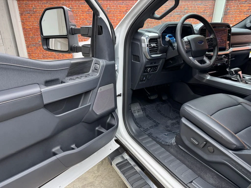 New 2026 Star White Metallic Tri-Coat Ford Lariat® image 9