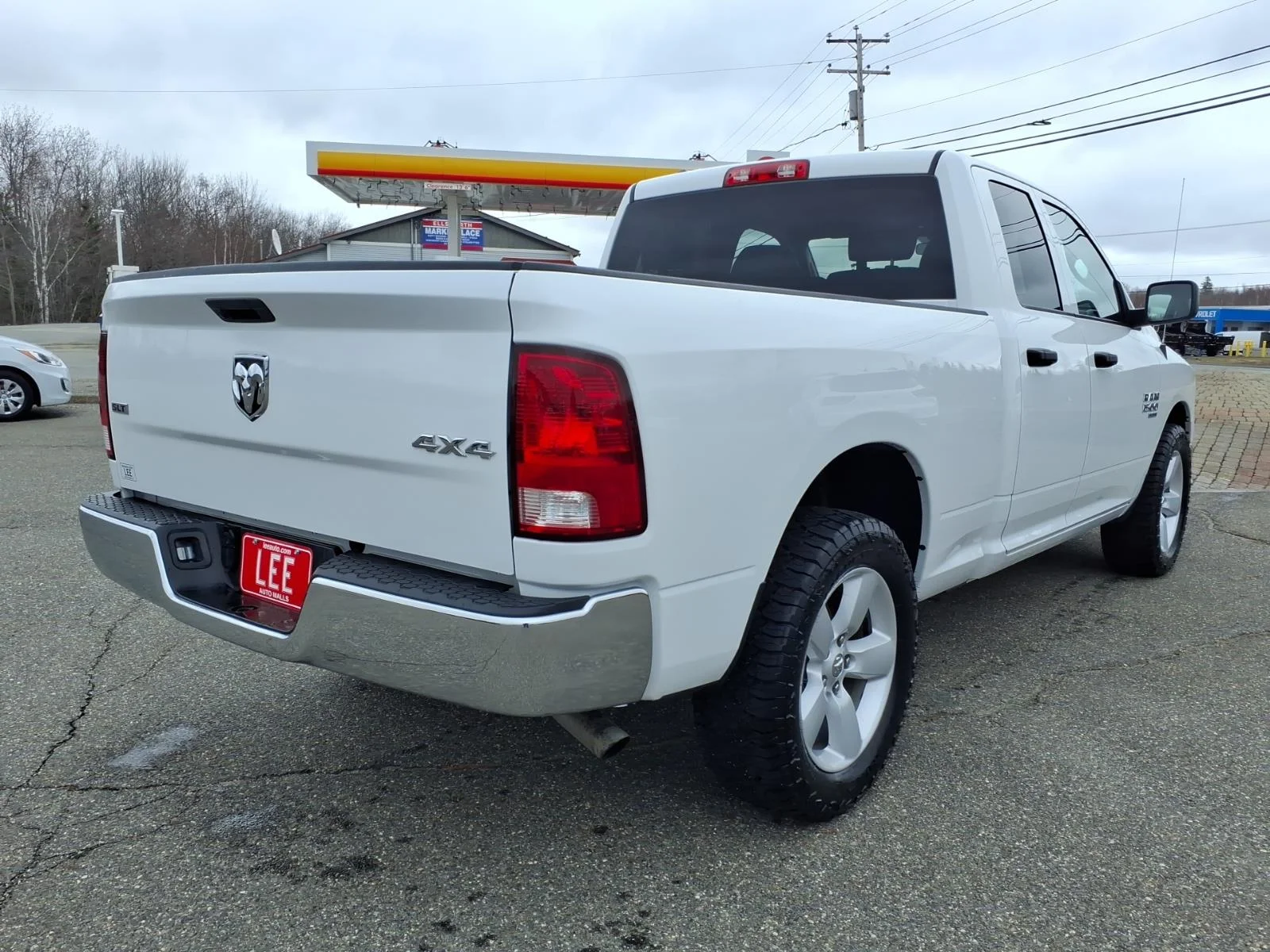 Used 2024 Bright White Clearcoat Ram SLT image 5