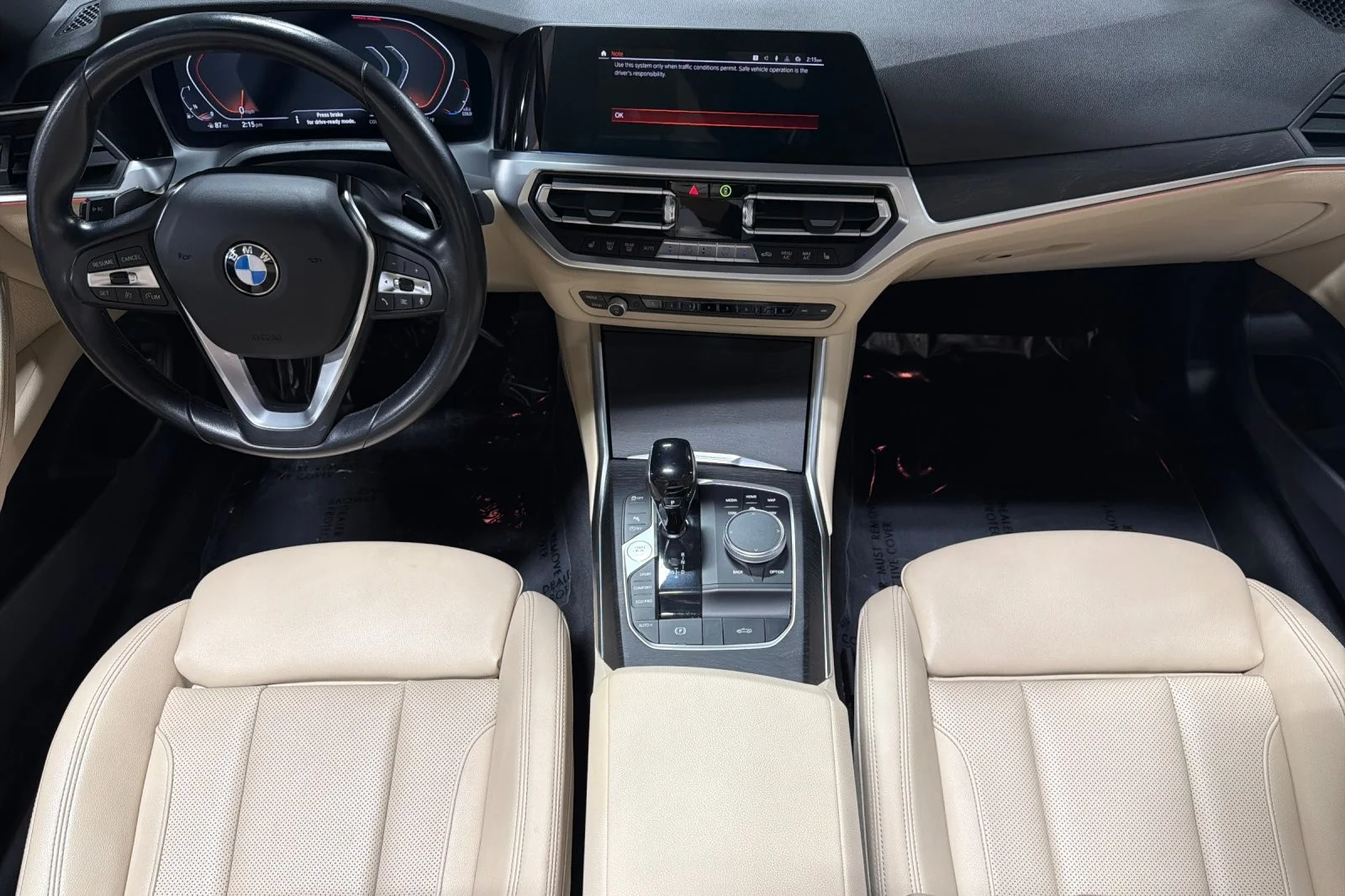 Used 2023 MINERAL WHITE BMW 430i Convertible image 13