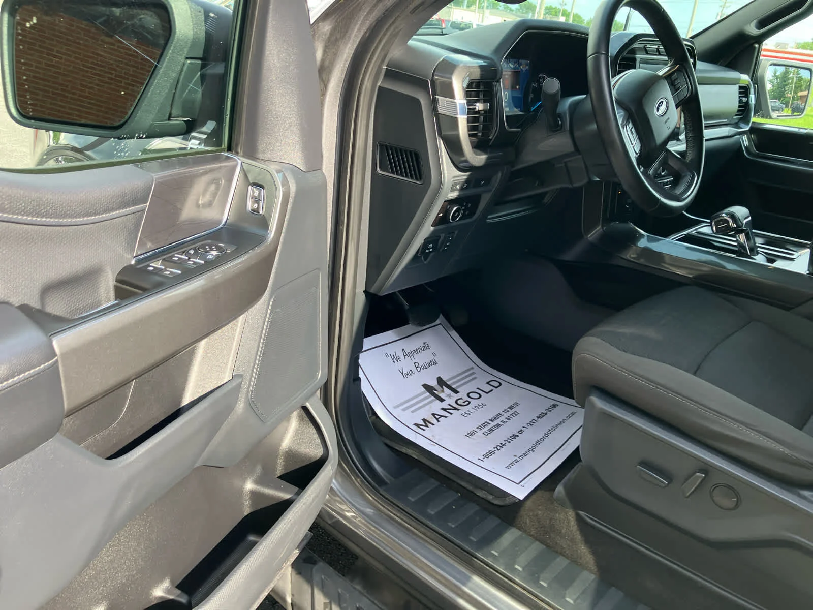 Used 2023 Carbonized Gray Metallic Ford XLT image 10