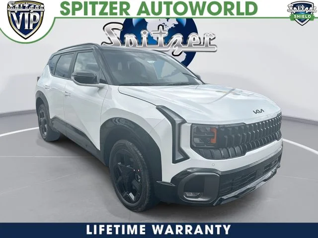 New 2027 Snow White Pearl / Black Roof Kia X-Line image 1