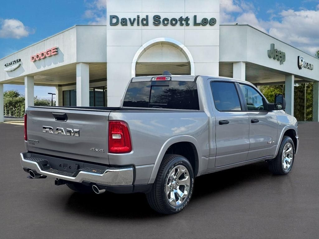 New 2026 Billet Silver Metallic Clear-Coat Exterior Paint RAM Big Horn/Lone Star image 5