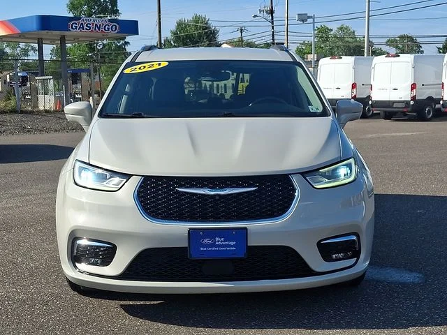 Certified 2021 Chrysler Pacifica Hybrid Touring L with VIN 2C4RC1L73MR550527 for sale in Cherry Hill, NJ