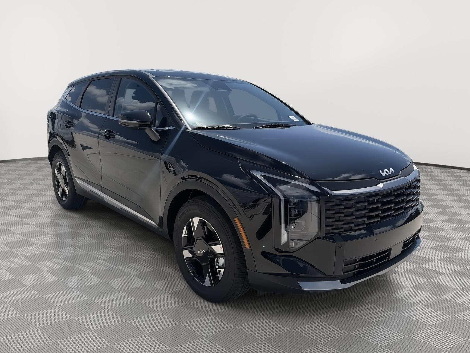 New 2027 Ebony Black Kia LX image 3