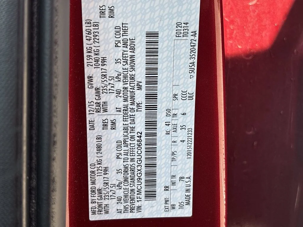 Used 2016 Red Ford SE image 15