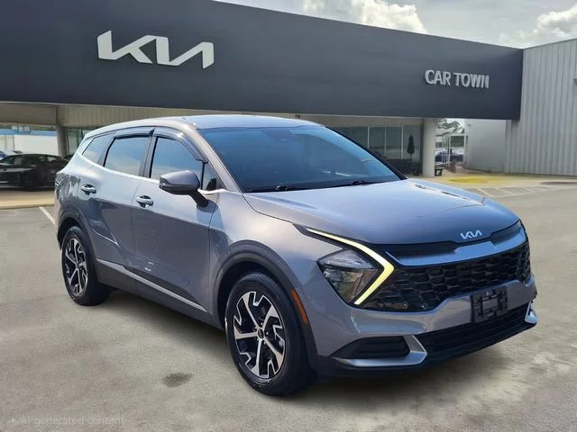Certified Used 2023 Silver Kia EX image 1