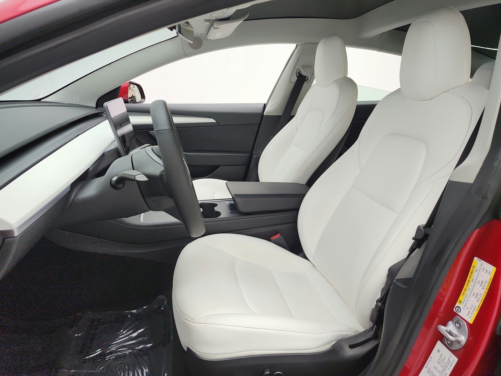 Used 2022 Red Multi-Coat Tesla Performance AWD image 21
