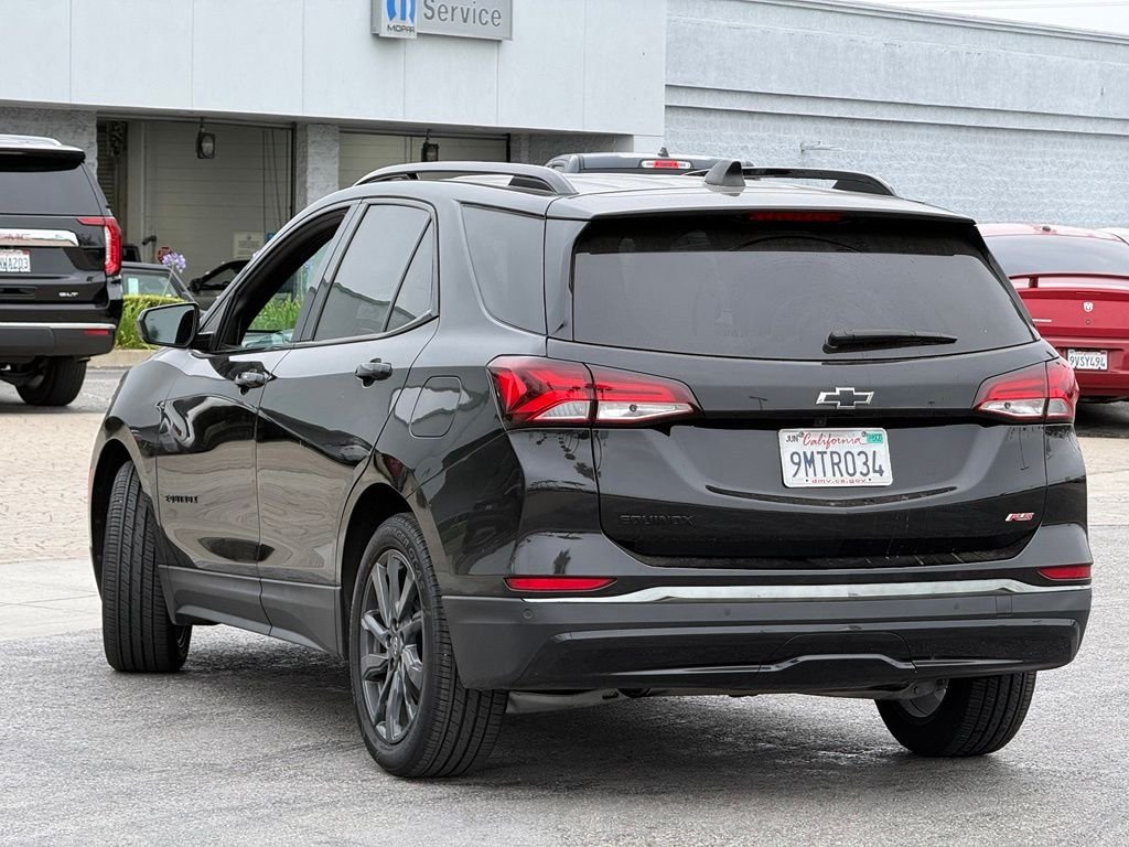 Used 2022 Black Metallic Chevrolet RS image 2