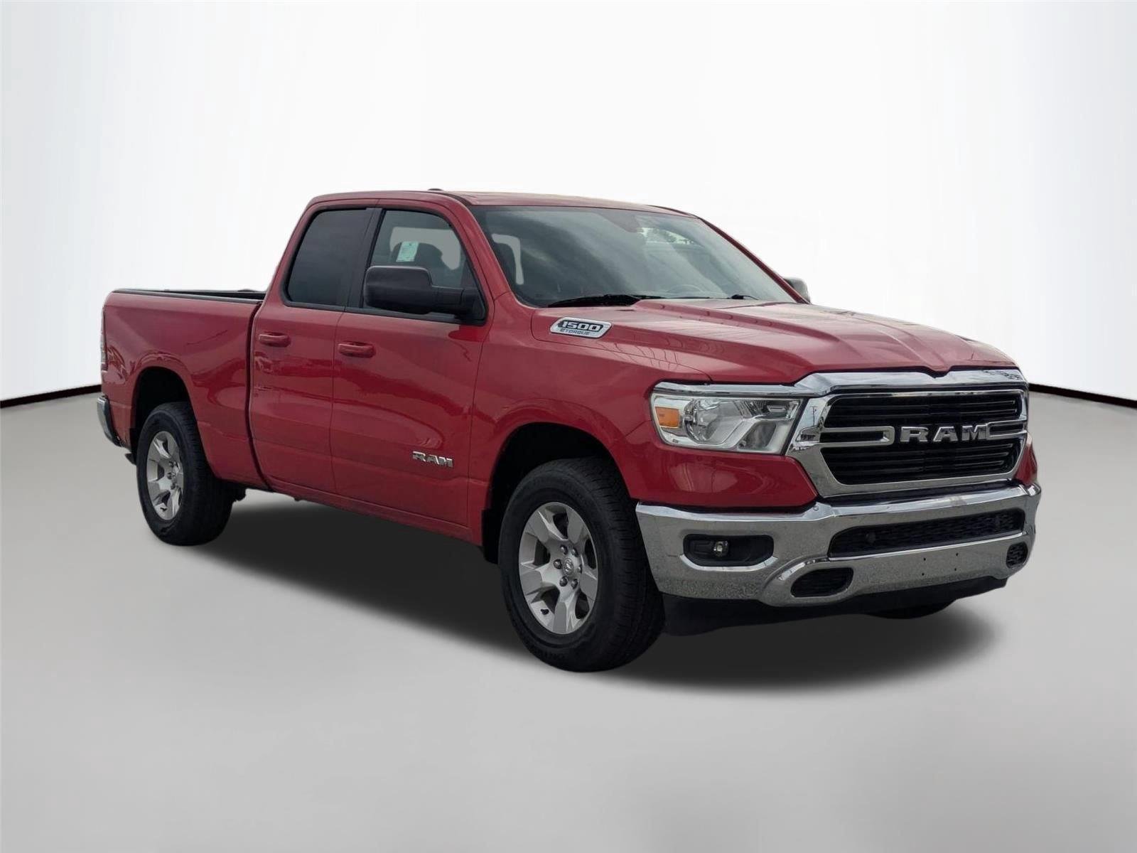 Used 2022 Flame Red Clearcoat Ram Big Horn image 3
