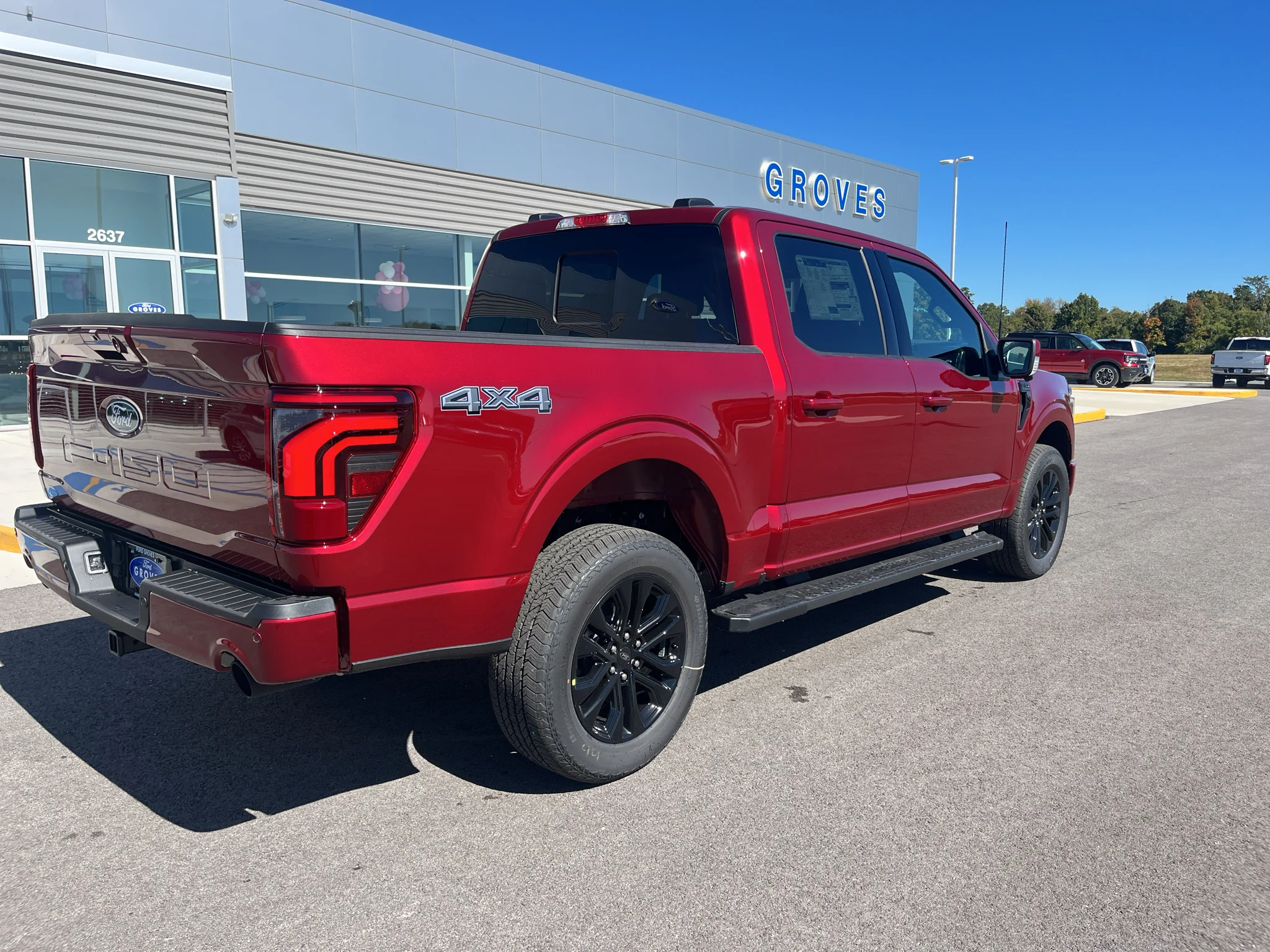 New 2026 Ruby Red Metallic Tinted Clearcoat Ford Lariat® image 5