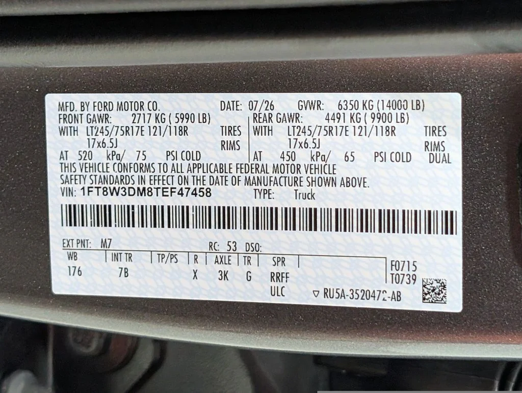New 2026 Carbonized Gray Metallic Ford F-350® Platinum® image 35