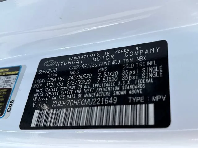 Used 2021 Hyper White Hyundai Calligraphy image 18