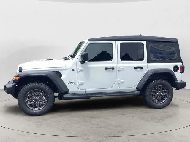 New 2026 Bright White Clearcoat Jeep 4-DOOR SPORT S image 2