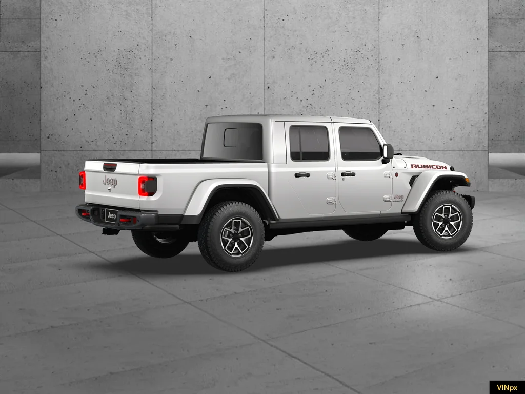 New 2026 Bright White Clear-Coat Exterior Paint Jeep Rubicon X image 7
