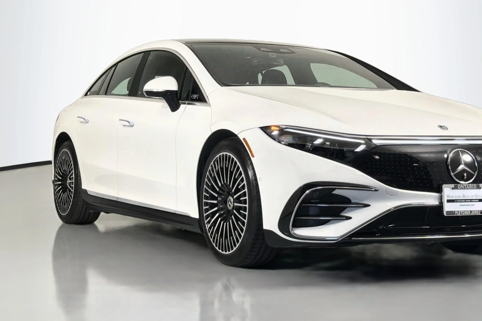 Certified Used 2023 Polar White Mercedes-Benz EQS 450+ image 14