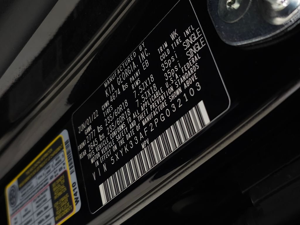 Used 2023 Ebony Black Kia EX image 30