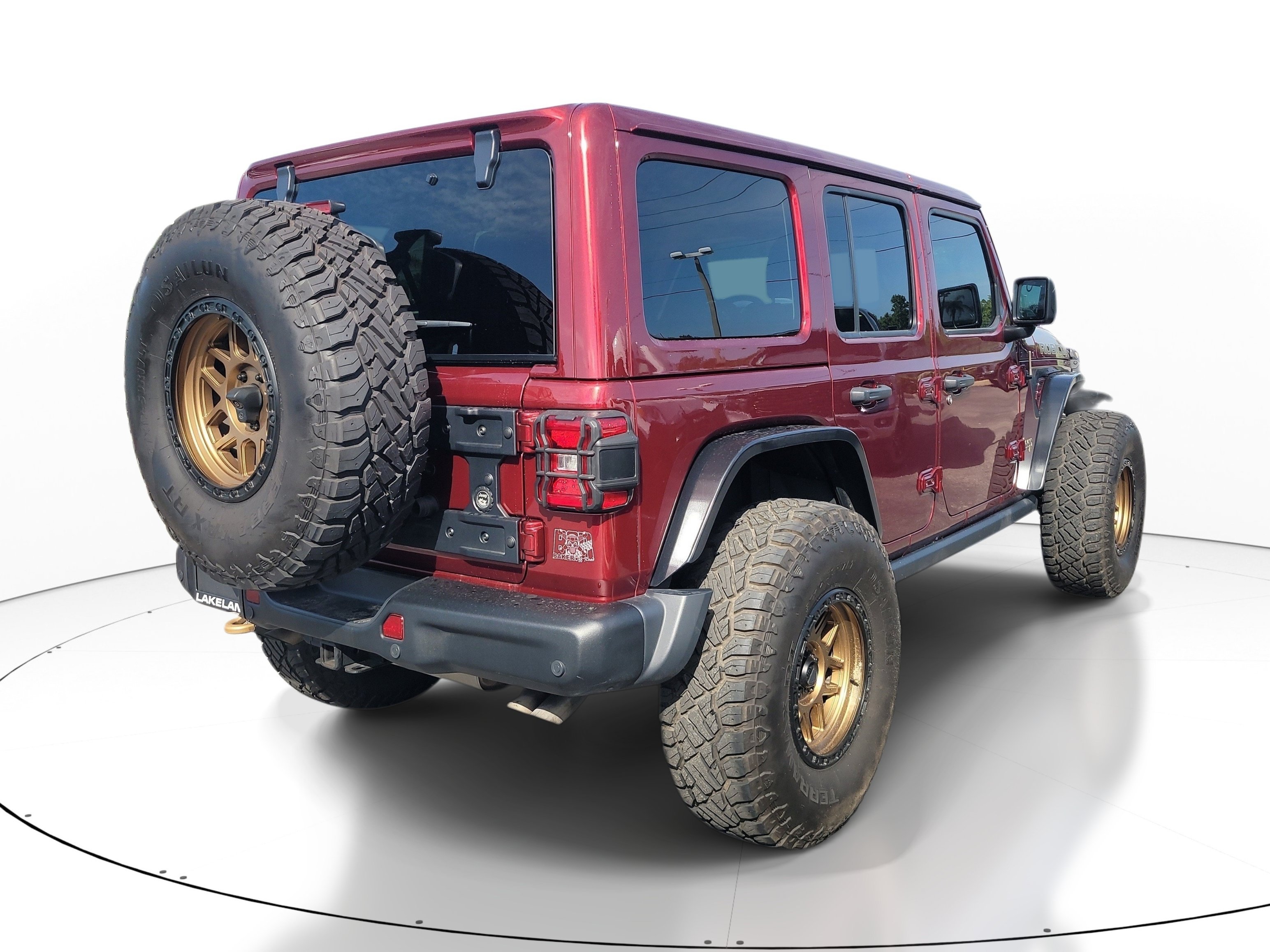 Used 2021 Snazzberry Pearlcoat Jeep Unlimited Rubicon 392 image 4