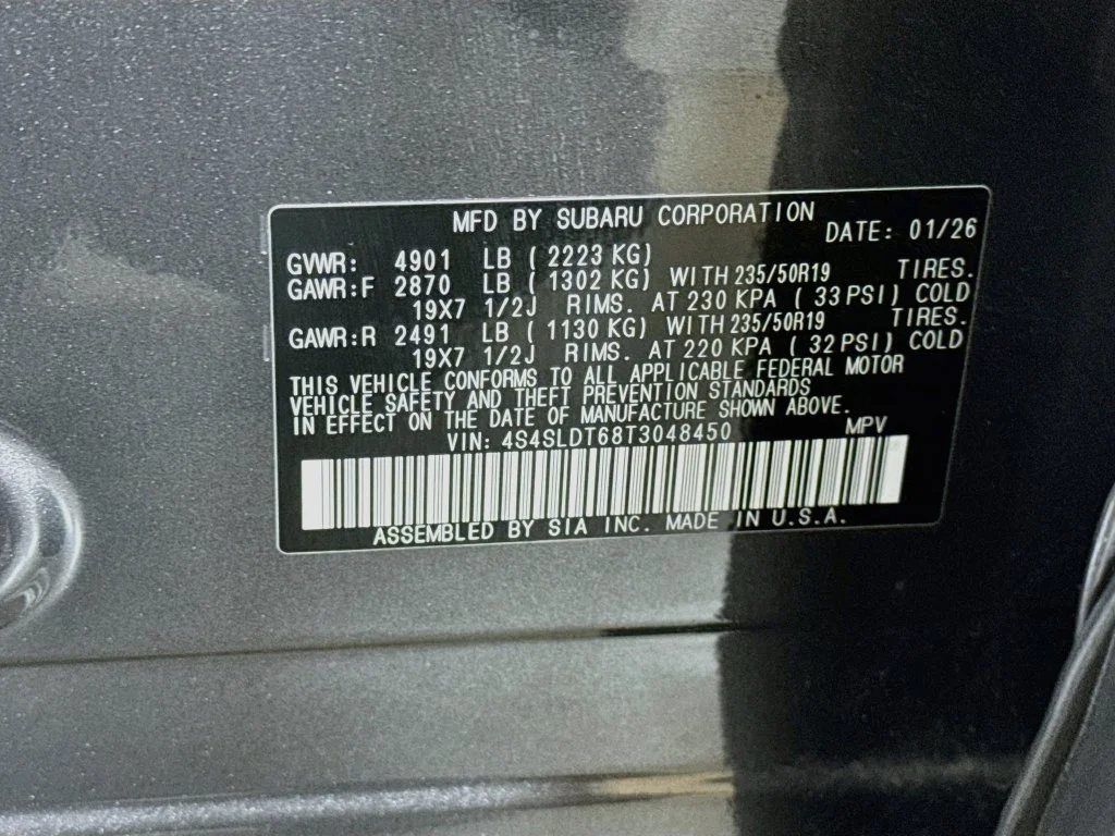 Certified Used 2026 Gray Subaru Touring image 43